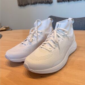 Lululemon Chargefeel Mid Women’s Workout Shoes Size 8.5 White/Anchor/White New